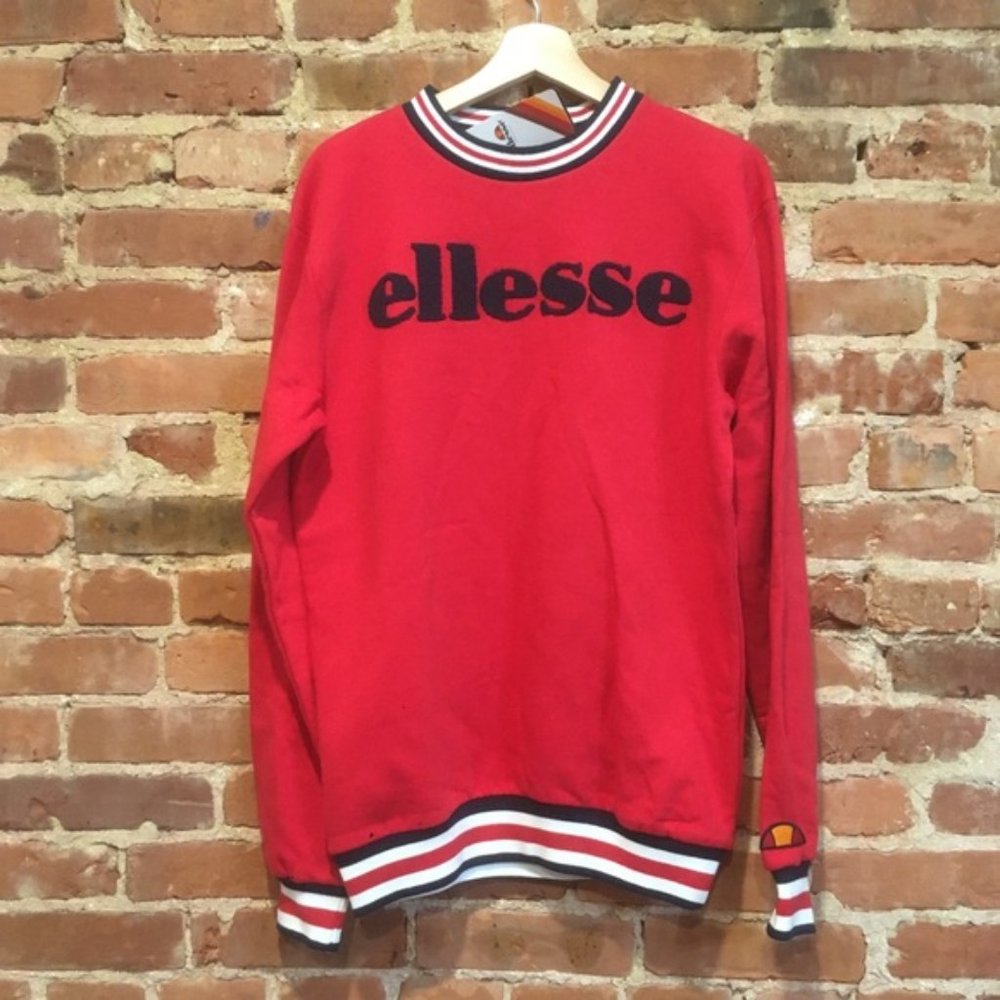 NEW Ellesse Rodella Sweatshirt Crew Neck Top Size Small